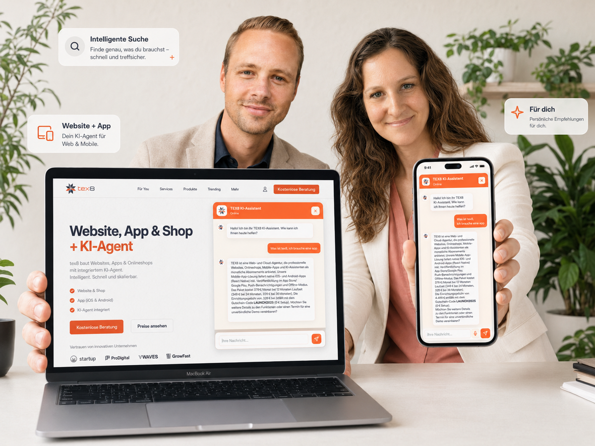 KI-Agent Plus für Website und Kundenberatung | 24 Monate